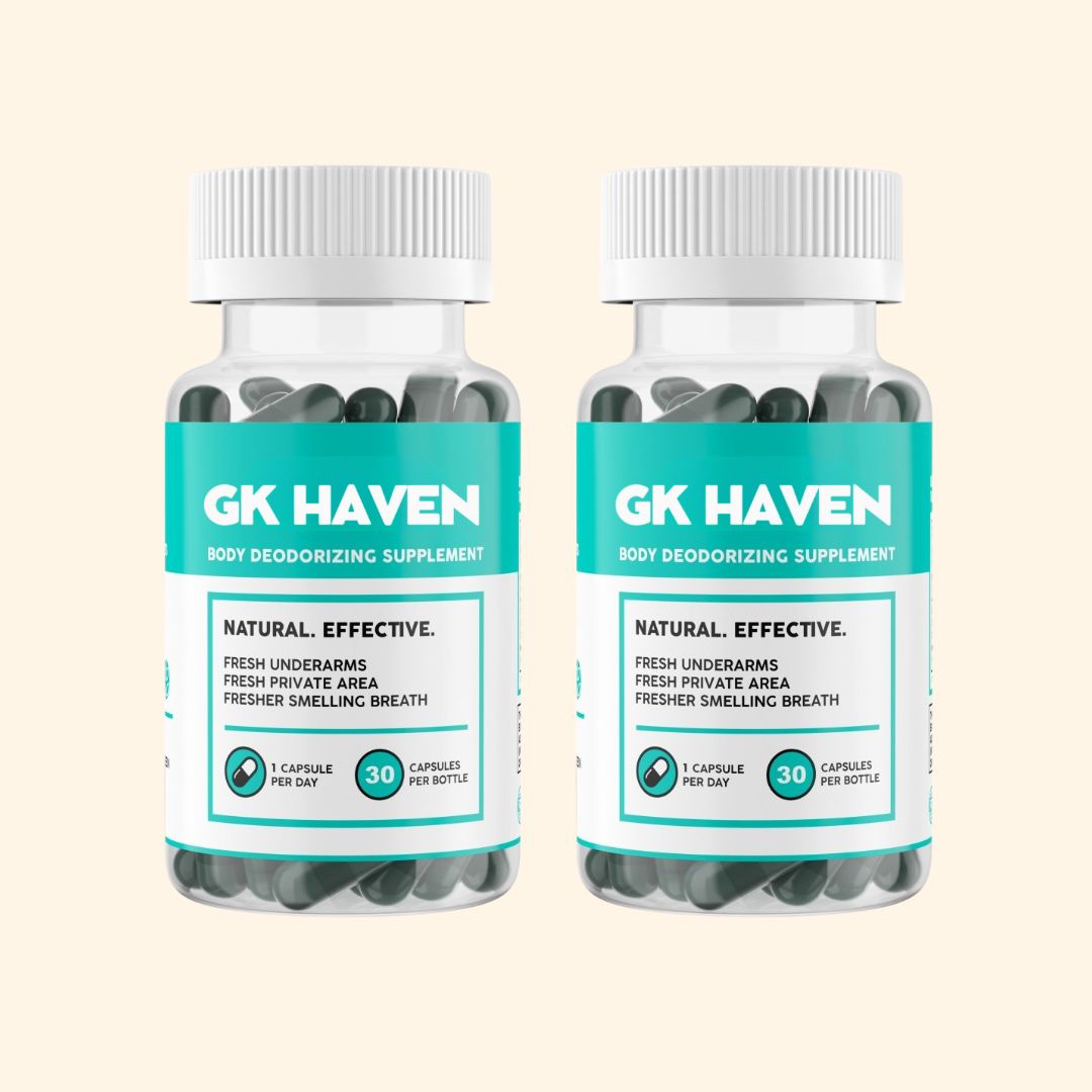GK™ Deodorant Capsules – Never Worry About Bad Odour Again!