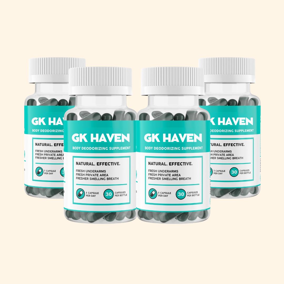 GK™ Deodorant Capsules – Never Worry About Bad Odour Again!