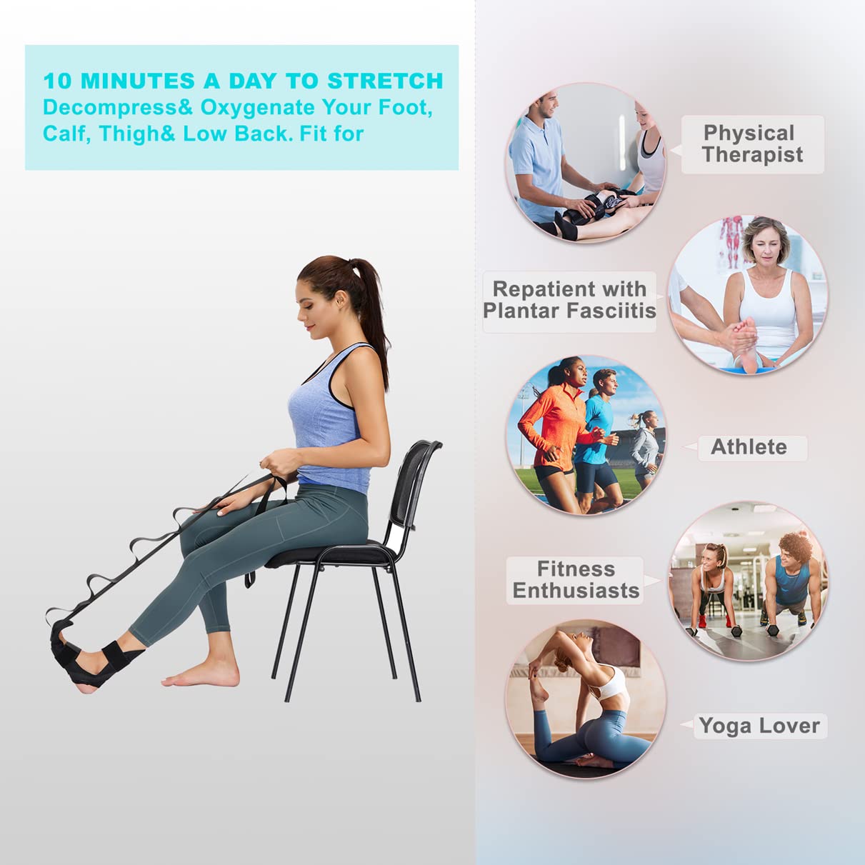 Easy Foot & Leg Relief Strap