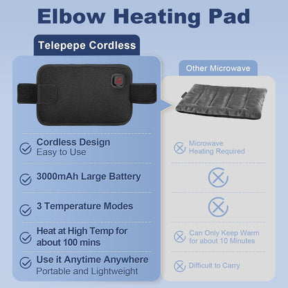 Cordless Heat Wrap for Elbow Pain