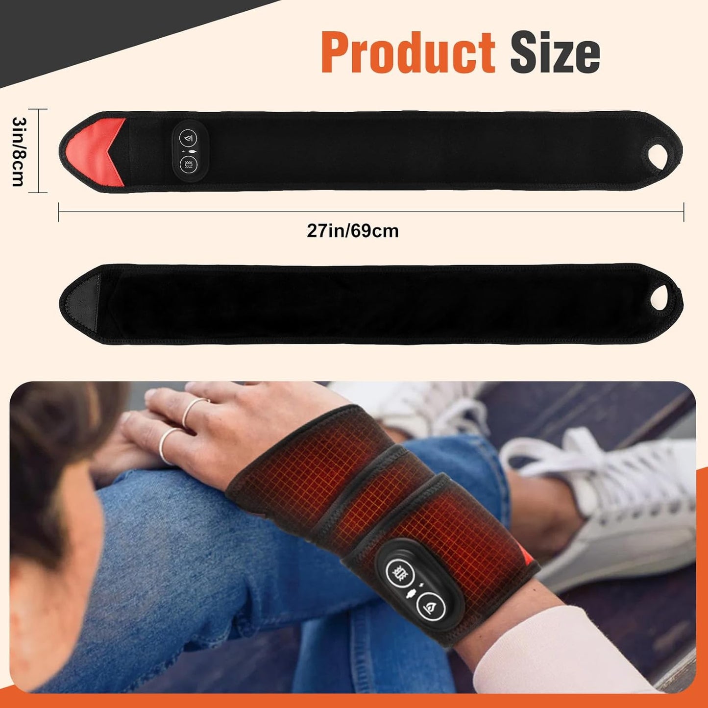 Cozy Cordless Wrist Wrap