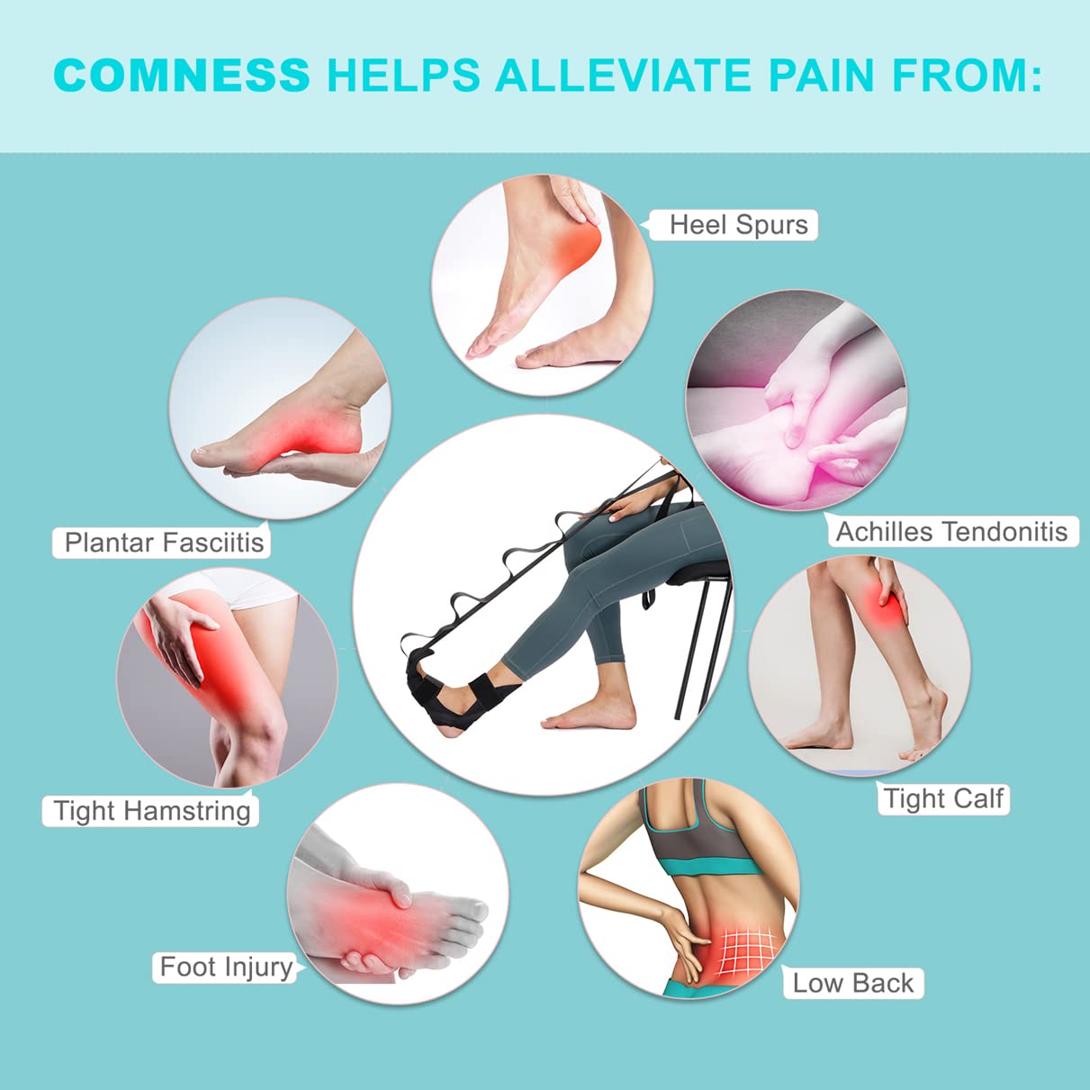 Easy Foot & Leg Relief Strap